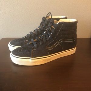 Vans Sk8-Hi x J.Crew Navy Suede
